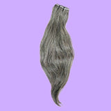 Vietnamese Natural Gray Hair Extensions